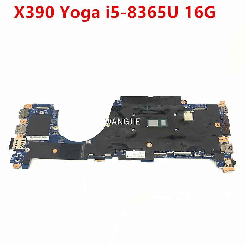 kf-S0123b732185d416494b54eacc00db485L For Lenovo ThinkPad X390 Yoga Laptop motherboard WIN i5-8365U CPU 16G RAM 18729-1 02HM800 448.0G103.0011 100% Working - Image 1