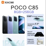 Xiaomi POCO C85 6.9" 120Hz Display 8GB+256GB 50MP Cam 6000mAh Long Lasting Battery 4G [EU/US] Version Dual SIM Smartphone