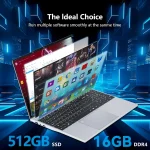 New 15.6" Gaming Laptop Intel Core i9 9900 32GB RAM 2TB SSD Windows11 Pro Backlit Keyboard Unlock Ultra Slim Notebook for Office - Image 4