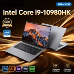 15.6 Inch Ultra Portable Laptop Powerful Core i9-10980HK 16GB Large Memory 1TB Solid State Drive Win11 Pro Gaming Study Notebook
