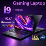 2026 15.6" Gaming Laptop Intel Core i9-10980HK 16GB DDR4 1TB SSD Windows IPS 1920x1080 Fingerprint Notebook Computer PC