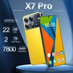 Hot New X7 Pro High Quality Original 7.3"HD 5G Global Version Standby 7800mAh Battery Intelligent System 108MP Dual Card
