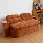 European Classic Living Room Sofas Multifunctional Upholstered Simple Design Living Room Sofas Boneless Comfy Canapé Furniture